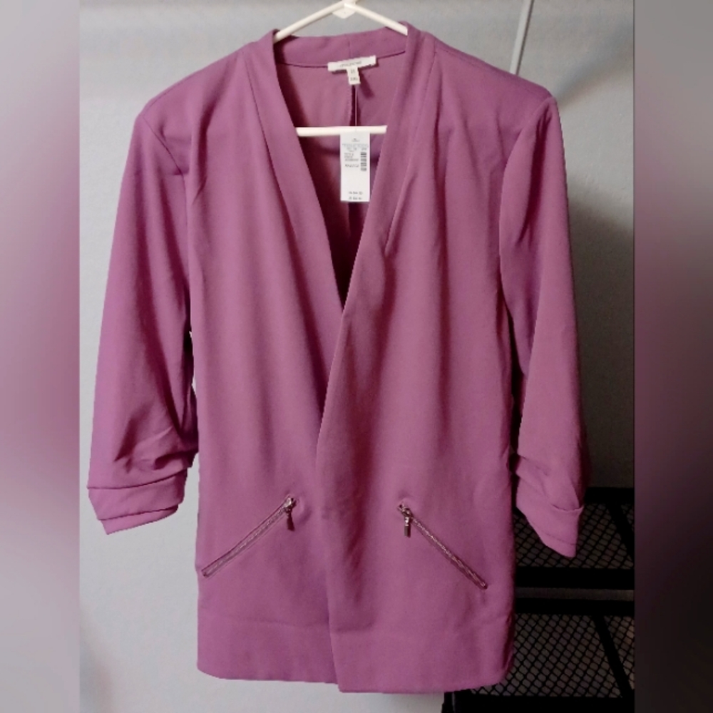 NWT Maurice's Orchid Purple Blazer